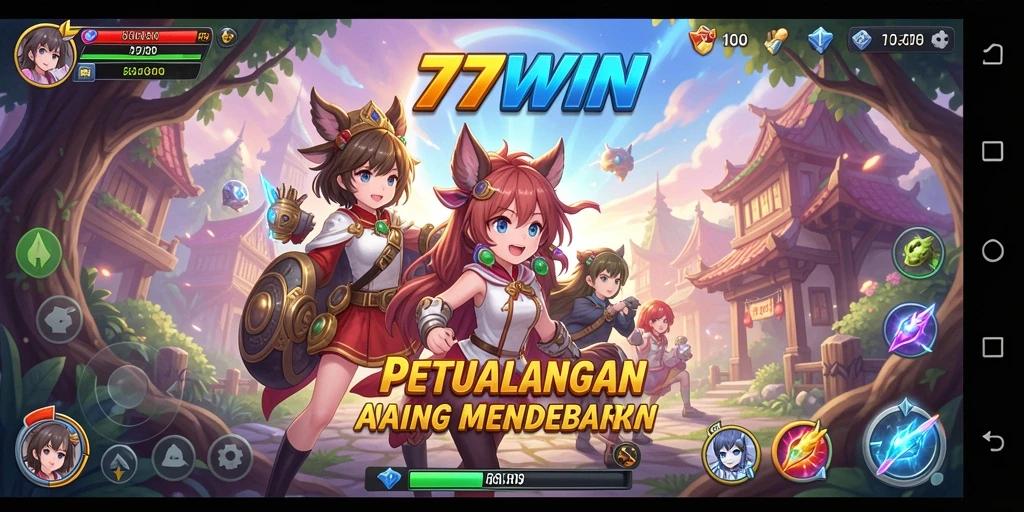 Gameplay seru dan karakter anime favorit berkumpul.