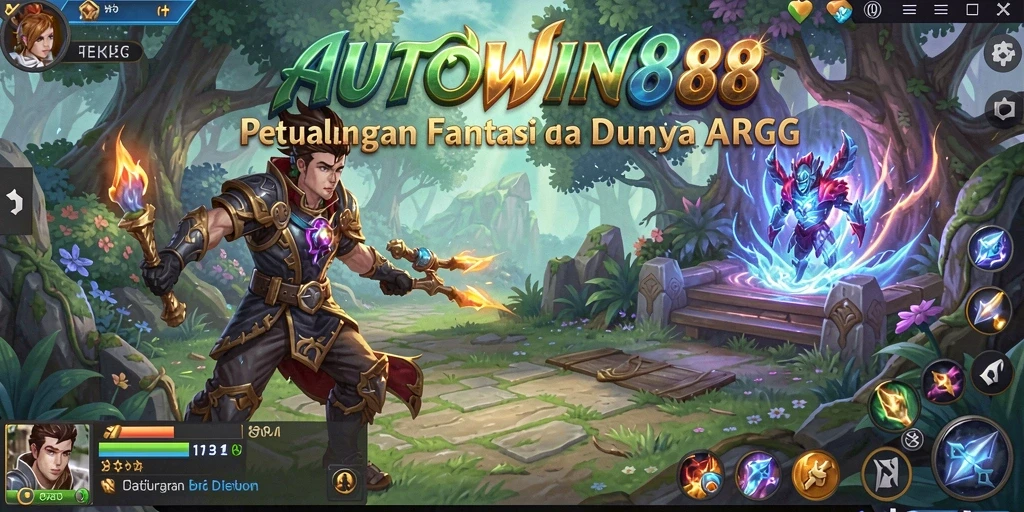 Tangkapan layar dari gameplay seru AUTOWIN88 dalam dunia ARPG.