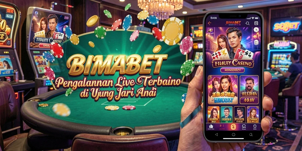 Tampilan gameplay Live Casino yang mengasyikkan dan interaktif.