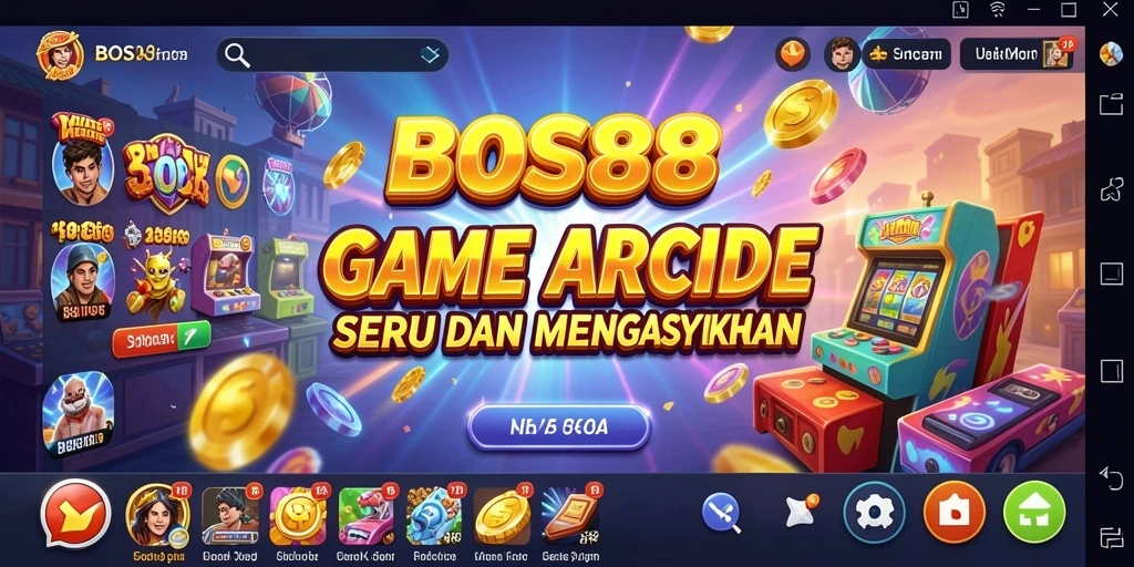 Tampilan gameplay BOS88 yang seru dan penuh tantangan.
