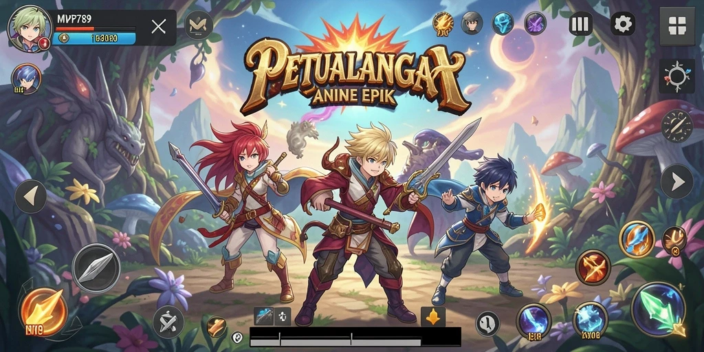 Tampilan gameplay yang menakjubkan dari MVP789.