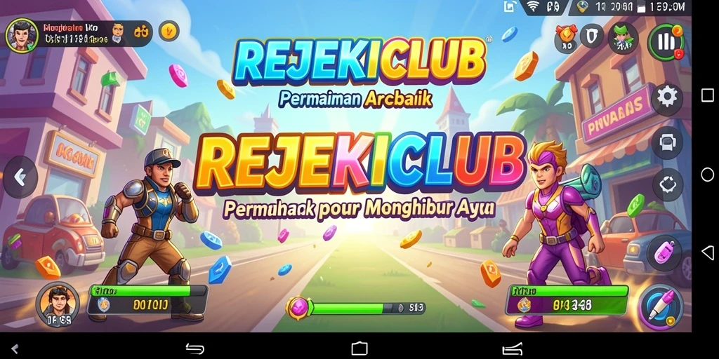 Screenshot gameplay REJEKICLUB yang penuh aksi dan tantangan.