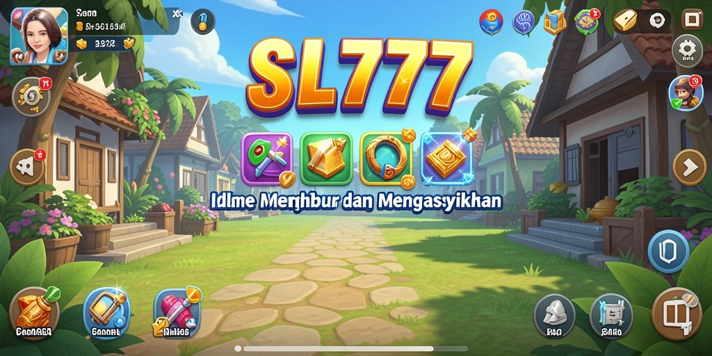 Tampilan gameplay SL777 yang mengasyikkan dan interaktif.
