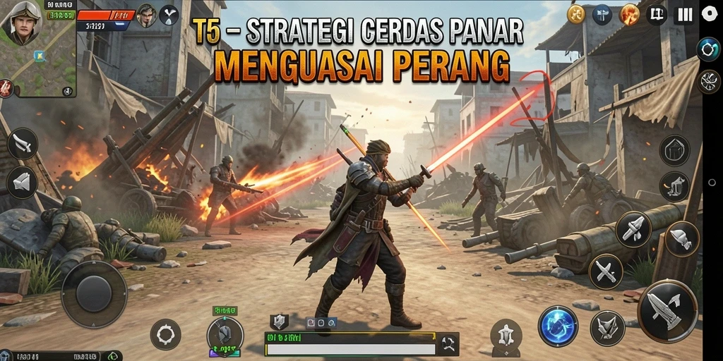 Menampilkan gameplay strategi yang intens dengan grafis menawan.