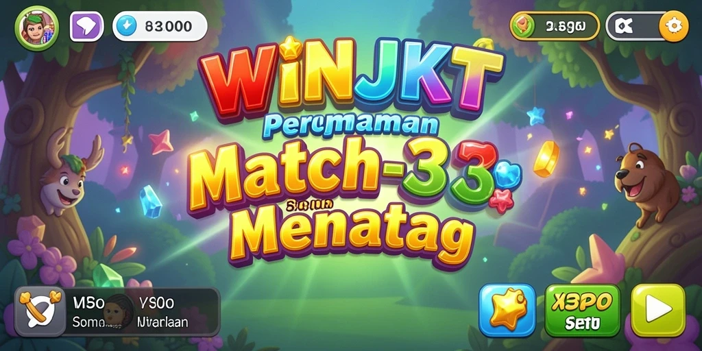 Tampilan gameplay <strong>WINJKT</strong> yang menarik di level yang menantang.