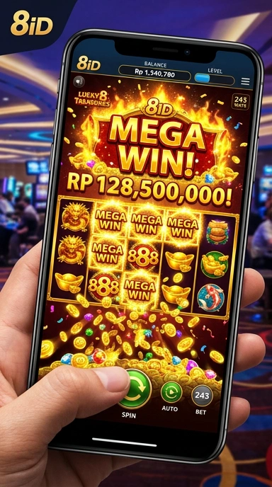 Proses unduh aplikasi di 8id yang cepat dan aman.